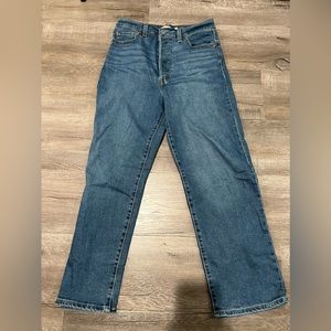 Levis Ribcage Straight Ankle